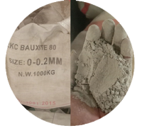 Rotary Klin Bauxite 80 size 0-0.2mm