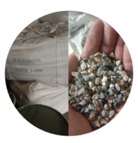 Rotary Klin Bauxite 80 size 3-5mm